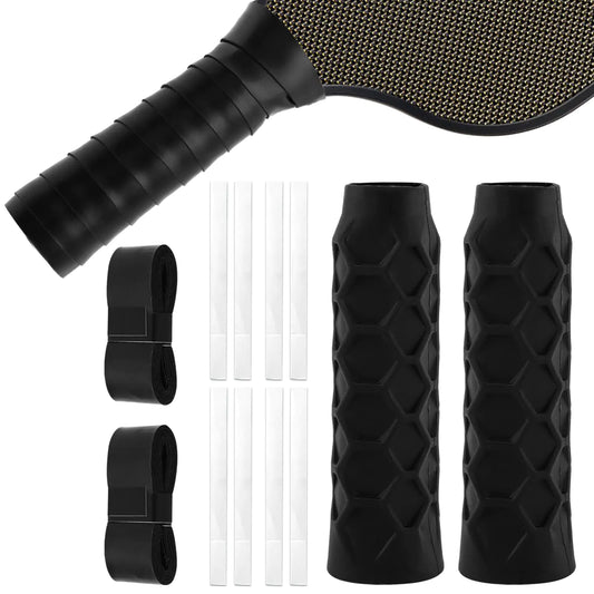 HKZTUY 2 Pack Pickleball Paddle Grips Set Comfortable Pickleballs Grips Overgrip Pickleball Paddle Grip Tape Increased Grip Strength Replacement Grip Wrap for Pickleball Racket